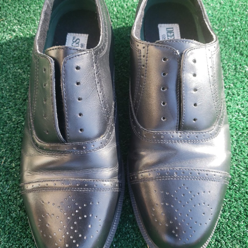 Deer Stags Black Men's Oxford Shoes (Size 8) - Picture 4 of 8